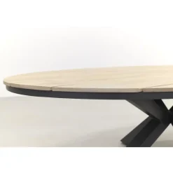 Garden Impressions Tulli tuintafel 220x115 cm - licht bruin