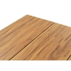 Garden Impressions Zadar tuintafel 180x100 donker grijs - X-frame