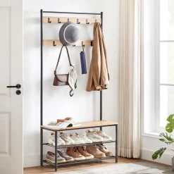 Garderoberek - 175 cm - 85 cm - lichte Eik Kleur