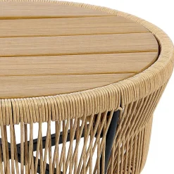 GARGANO - Tuinset - Beige - PE rotan