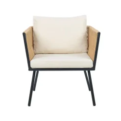 GARGANO - Tuinset - Beige - PE rotan