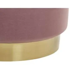 GARLAND - Poef - Roze - 40/33 cm - Fluweel