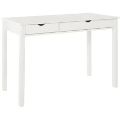 Gava - Bureau met 2 laden in grenen wit