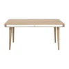Gazzda Ena Table Eikenhouten Eettafel 160 x 90 cm - Whitewash