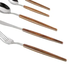 GEMELLI - Bestekset 30-delig - Zilver - RVS