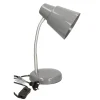 Gerim Bureaulamp - grijs - 14 x 34 cm - 40 watt - buigbaar