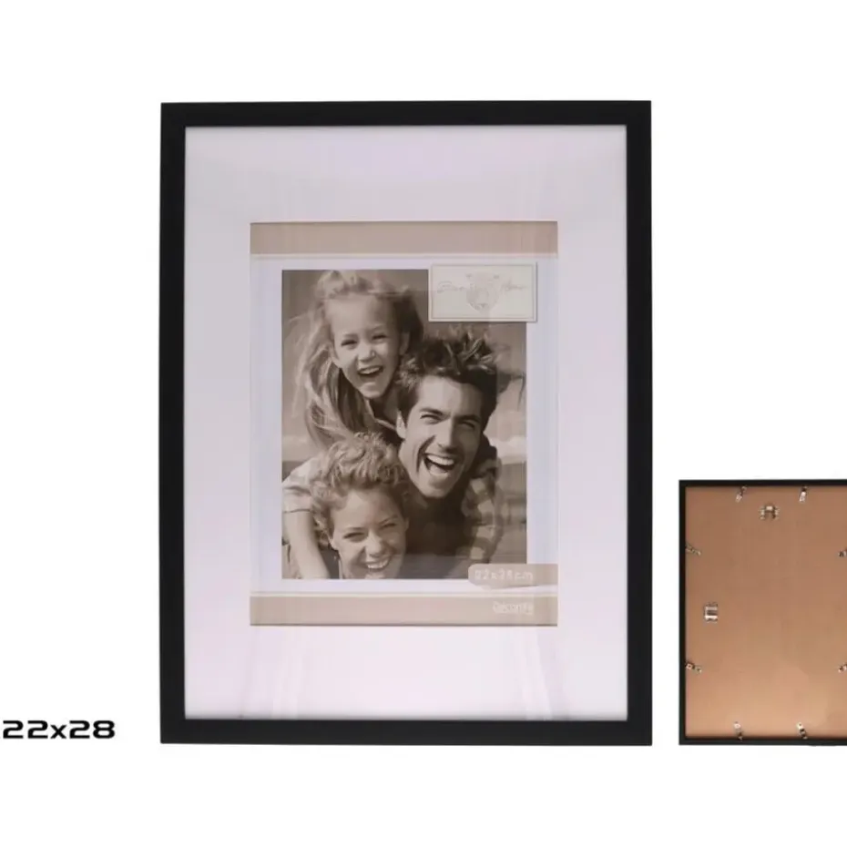 Gerimport Fotolijstje Paris - 30 x 40 cm - zwart - passe partout