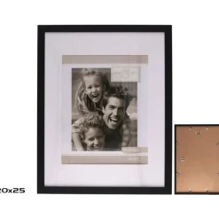 Gerimport Fotolijstje Paris - 28 x 35 cm - zwart - passe partout