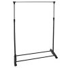 Gerimport Kledingrek - enkele stang - verrijdbaar - 90x160 cm