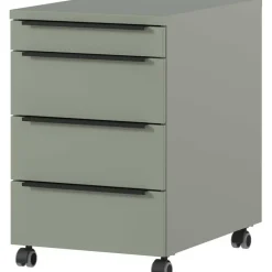 Germania Ladekast met wielen Hermoso - 42 x 60 x 63 cm - Satijngroen