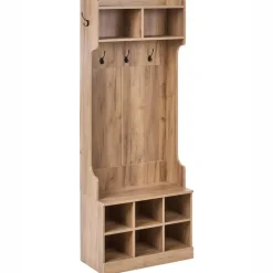 GINDAGAI - Schoenenkast - Lichtbruin - Hout