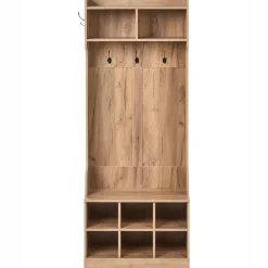 GINDAGAI - Schoenenkast - Lichtbruin - Hout