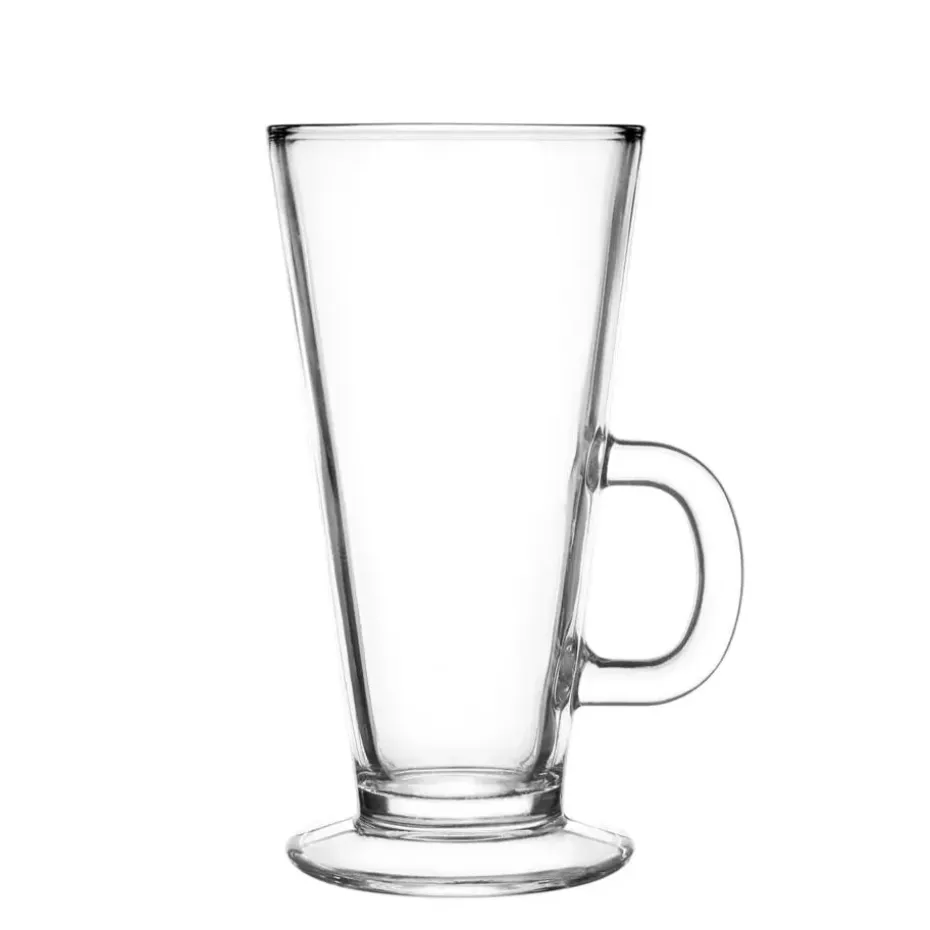 Glasmark Caffe Latte macchiato glazen Paris - glas - 6x - 250 ml