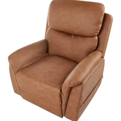 GLORIE - Massagestoel - Bruin - Kunstleer