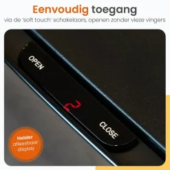 Goliving Automatische Sensor Prullenbak 64 Liter – Afvalemmer keuken - Afvalbak