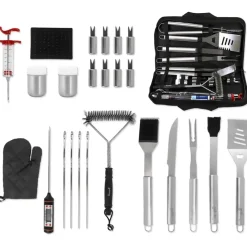 Goliving Barbecue Accessoireset - BBQ Gereedschap - 25 Barbecue Accessoires