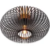 Goliving Plafondlamp - Plafonnière - E27 - Metaal - Ø 40 cm - Zwart