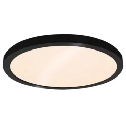 Goliving Plafondlamp - Plafonnière - LED - 30x30x2.1 cm - Zwart