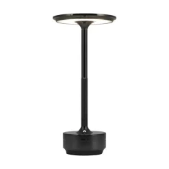 Goliving Tafellamp Op Accu - Oplaadbaar en Dimbaar - Hoogte 27 cm - Zwart
