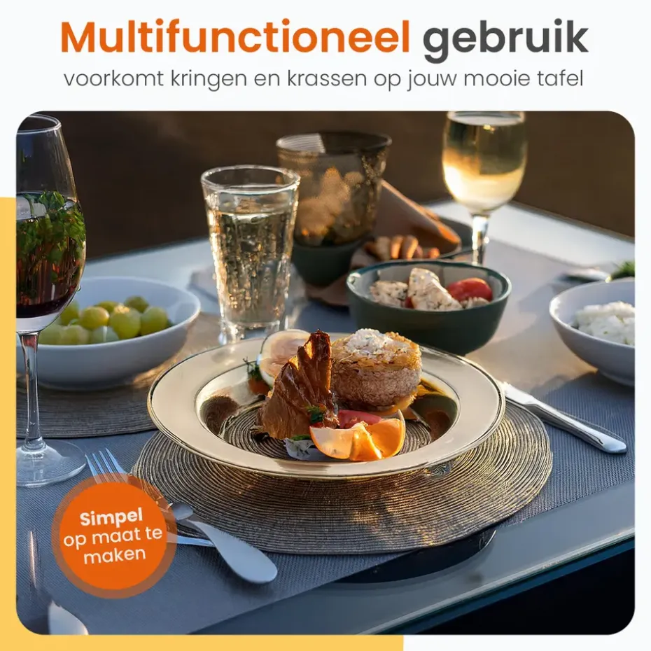 Goliving Vloerbeschermer bureaustoel - 120x150cm - Bureaustoelmat