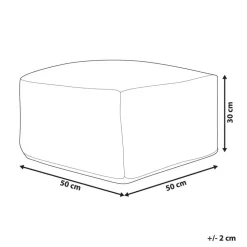 GOPI - Poef - Groen - Jute