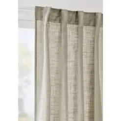 Gordijn Dante - taupe - 140x280 cm (1 stuk)