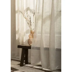 Gordijn Dante - zand - 140x280 cm (1 stuk)