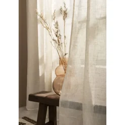 Gordijn Dante - zand - 140x280 cm (1 stuk)