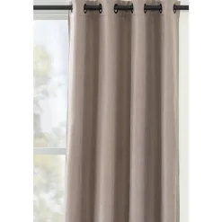Gordijn Dion - taupe - 140x280 cm (1 stuk)