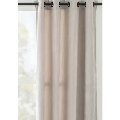 Gordijn Indy - zand - 140x280 cm (1 stuk)