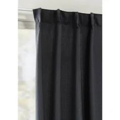 Gordijn Julian - zwart - 140x280 cm (1 stuk)