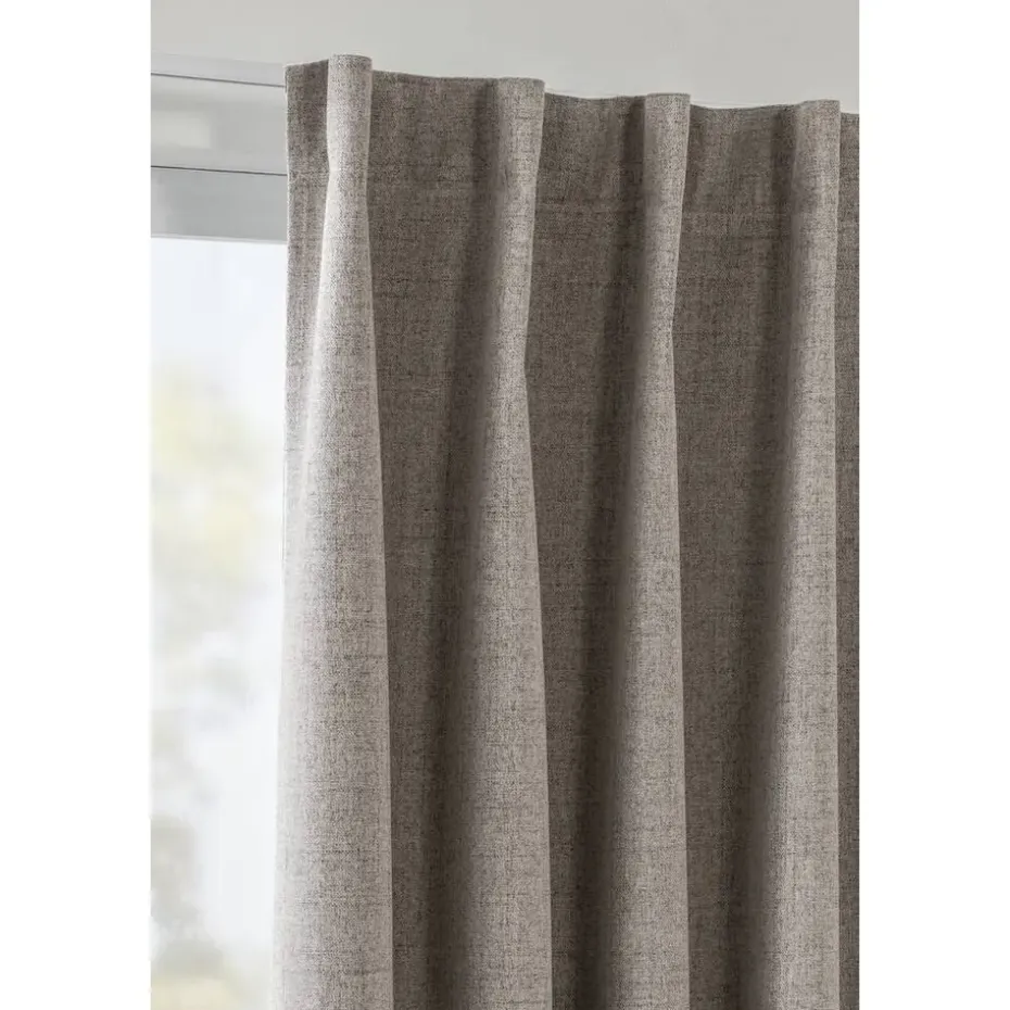 Gordijn Lana - taupe - 135x280 cm (1 stuk)