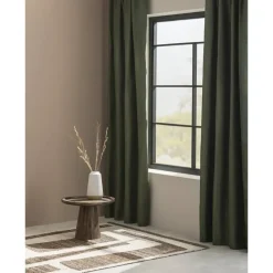 Gordijn Luca - groen - 140x280 cm (1 stuk)
