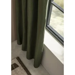 Gordijn Luca - groen - 140x280 cm (1 stuk)