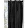 Gordijn Luca XL - zwart - 280x280 cm (1 stuk)