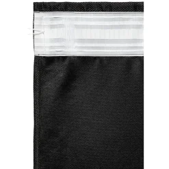 Gordijn Luca XL - zwart - 280x280 cm (1 stuk)