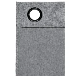 Gordijn Mila - grijs - 140x280 cm (1 stuk)