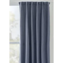 Gordijn Miran - blauw - 140x280 cm (1 stuk)