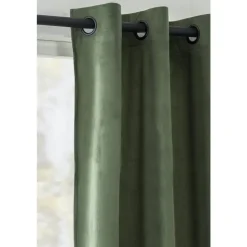 Gordijn Valletta - groen- 140x280 cm (1 stuk)
