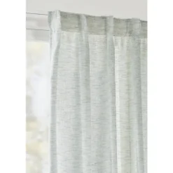 Gordijn Viola - grijsgroen - 140x280 cm (1 stuk)