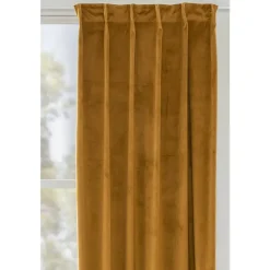 Gordijn Yara - okergeel - 140x280 cm (1 stuk)