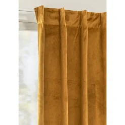 Gordijn Yara - okergeel - 140x280 cm (1 stuk)