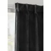 Gordijn Yara - zwart - 140x280 cm (1 stuk)