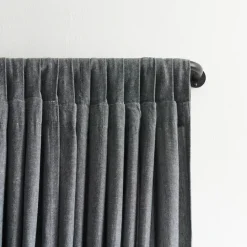 Gordijnroede - uitschuifbaar - 120 tot 210 cm - zwart