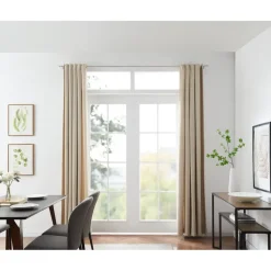 Gordijnroede - Uitschuifbaar - Stang van 125-240 cm - Zilver