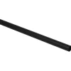 Gordijnroede 240cm zwart metaal - Ø20mm (1209059)