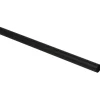 Gordijnroede 200cm zwart metaal - Ø20mm (1209058)