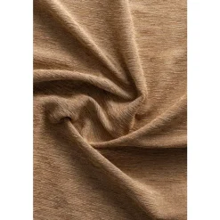 Gordijnstof Boaz - zwart/camel