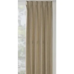 Gordijnstof Fiora - lichtbruin