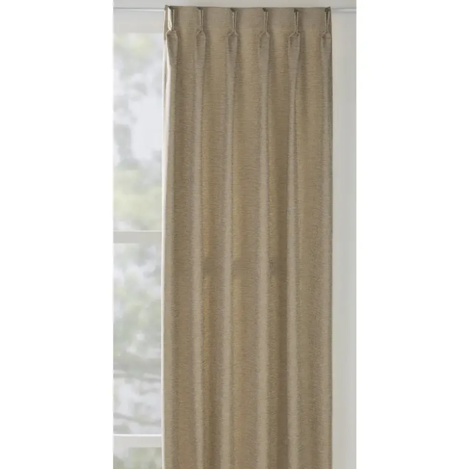 Gordijnstof Fiora - lichtbruin